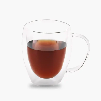 Taza de Vidrio Térmica Insulada