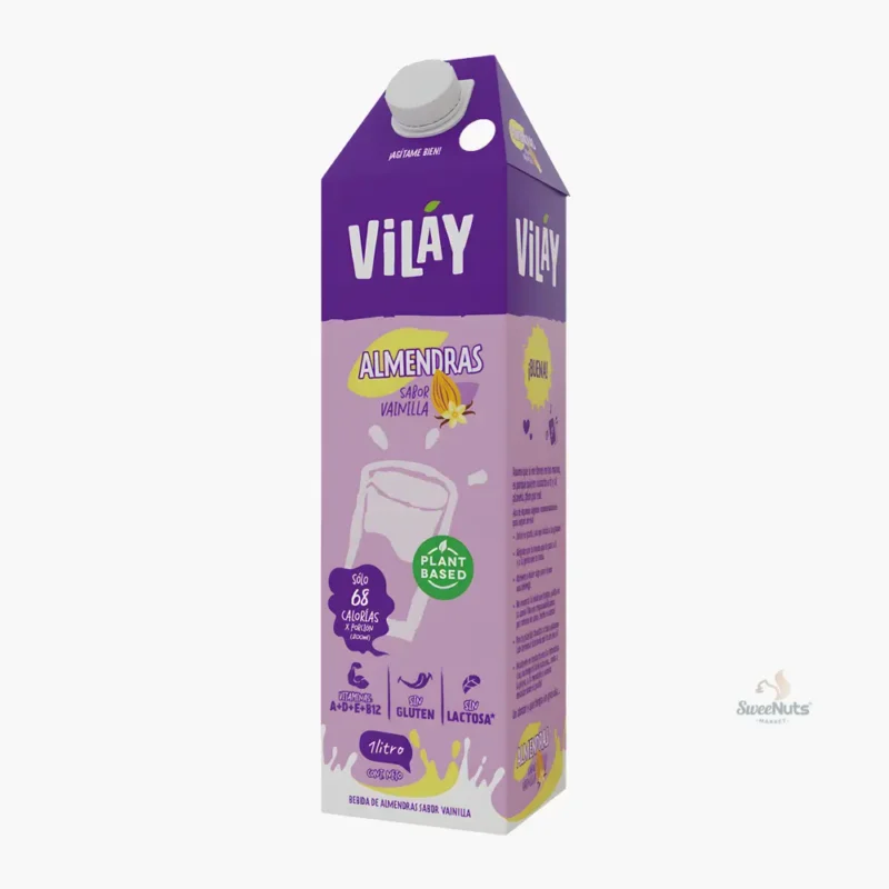 bebida de almendras con vainilla Vilay