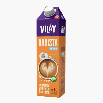 bebida de avena sin azúcar barista vilay