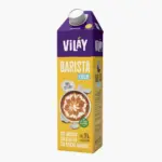 Envase de bebida de coco para baristas.