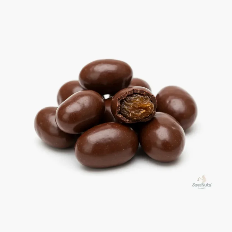 pasas con chocolate