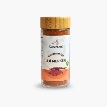 Ají merkén en frasco de vidrio SweeNuts
