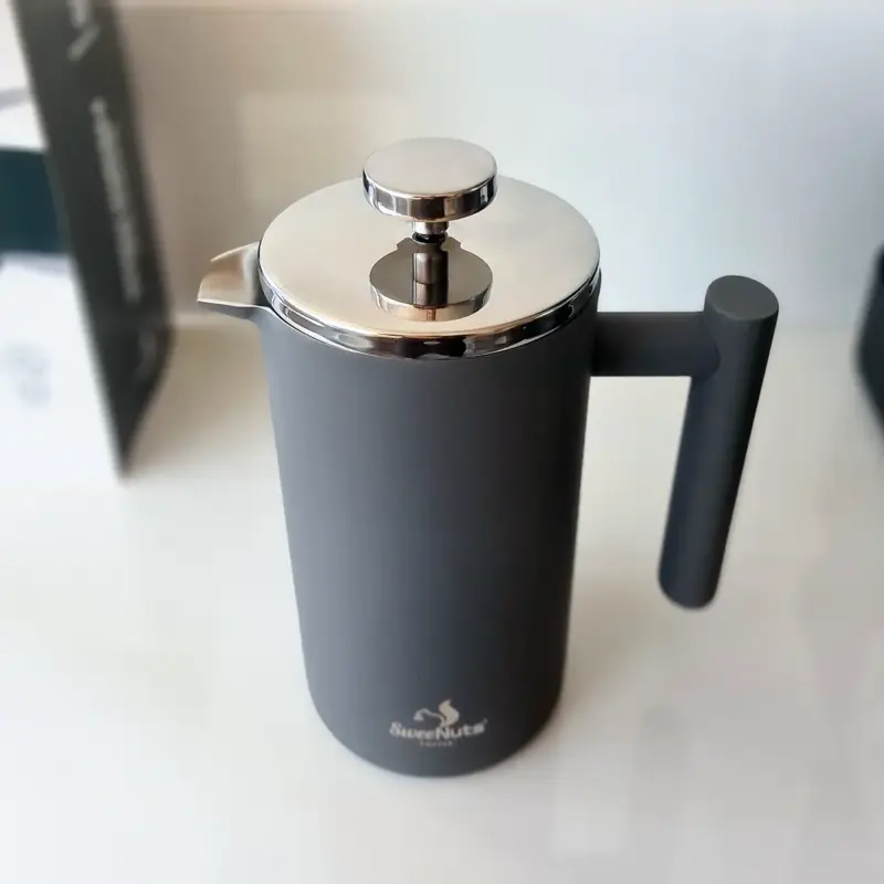 Cafetera prensa francesa acero inoxidable SweeNuts