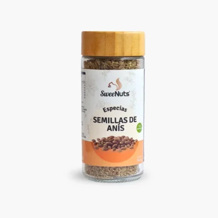 Semillas de anís en frasco de vidrio SweeNuts