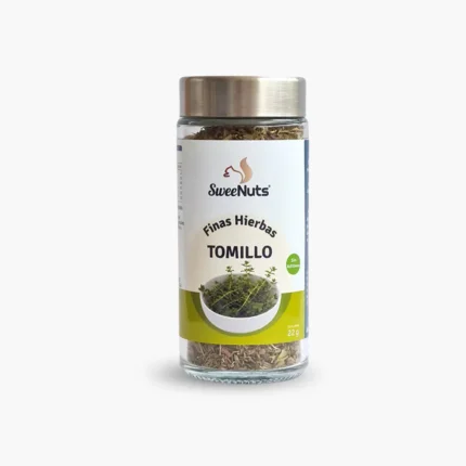 Tomillo en frasco de vidrio SweeNuts