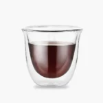 vaso de vidrio térmico insulado