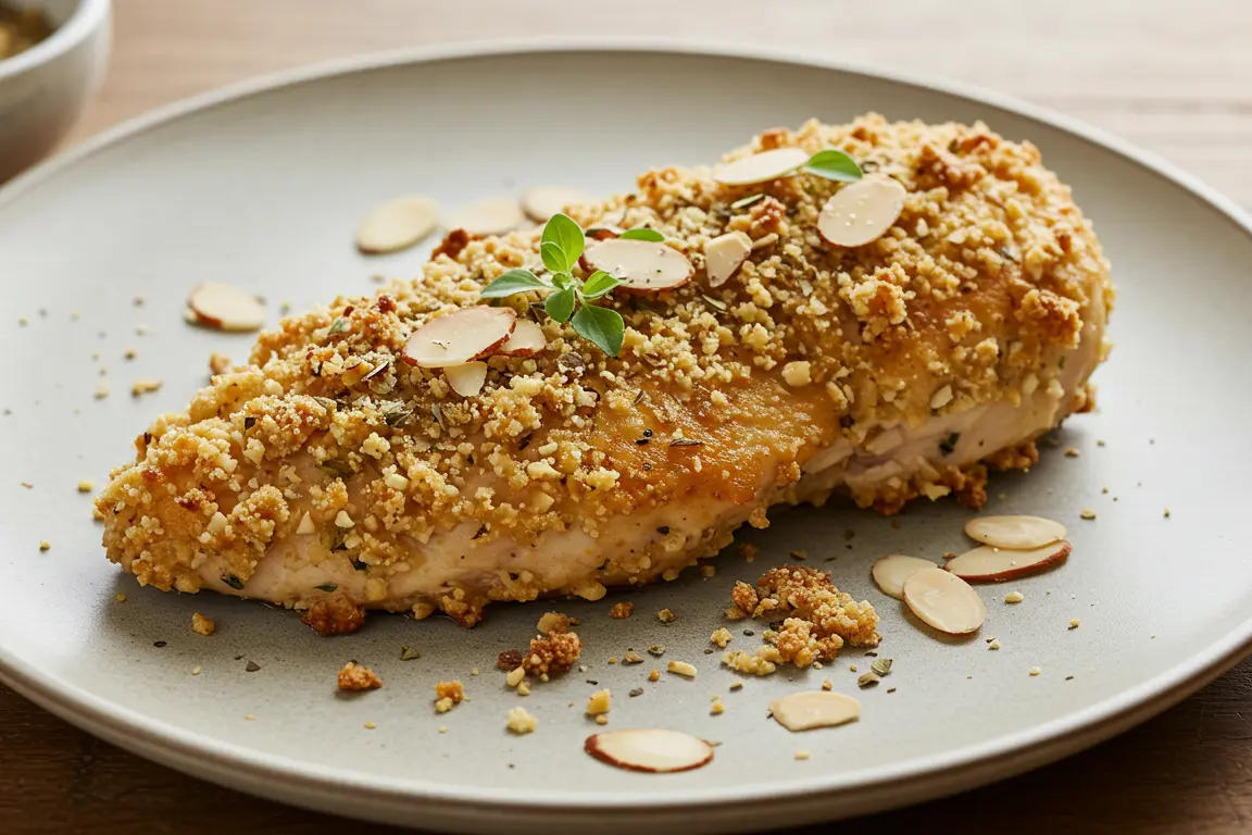 pollo almendras
